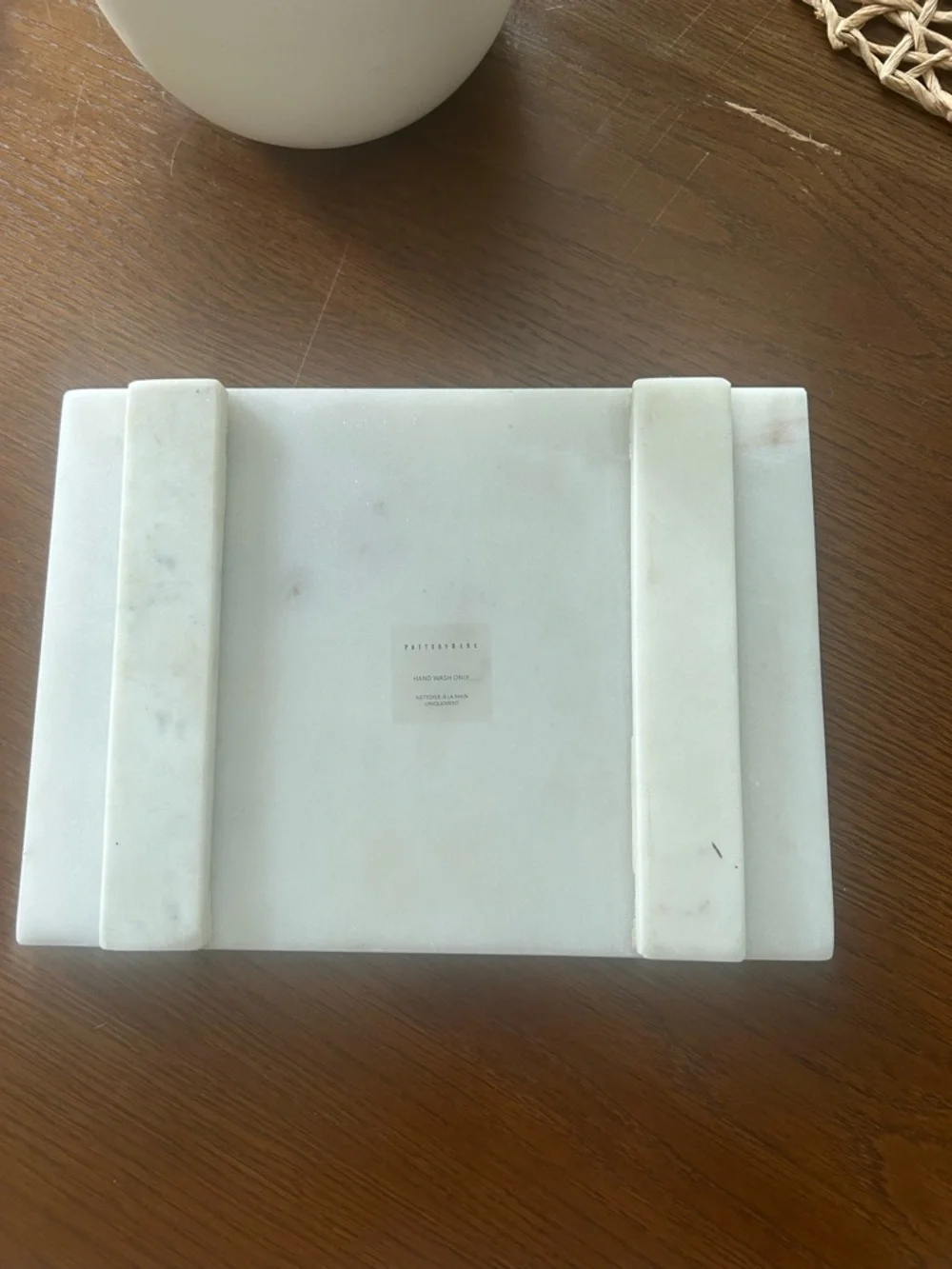 Pottery Barn Raw Edge Marble Board